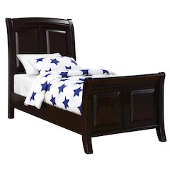 Glory Furniture Ashford Twin Bed in Cappuccino Color