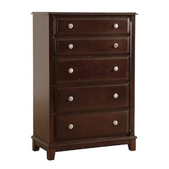 Glory Furniture Ashford Chest in Cappuccino Color