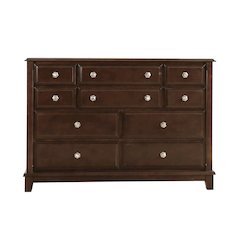 Glory Furniture Ashford Dresser in Cappuccino Color
