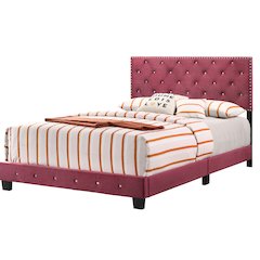 Glory Furniture Suffolk Full Bed in Cherry Color