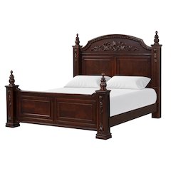 Glory Furniture Lyndon Queen in Classic Cherry Color