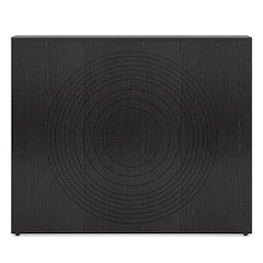 47" Modern Black Reception Desk - Counter with Privacy Panels