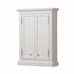 Bath Storage Wall Cabinet In Pure White