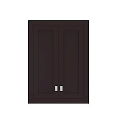 Bath Storage Wall Cabinet in Espresso