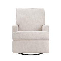 Tucker Swivel Recliner in Canvas