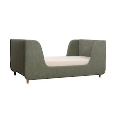 Bodhi Toddler Bed in Sage Boucle