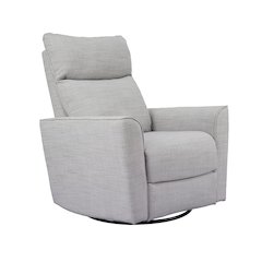 Soho Swivel Glider in Grey