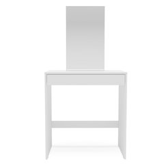 Polifurniture Kansas Modern Bedroom Vanity, White