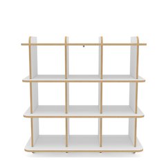 Polifurniture EcoFriendly Aurora Bookcase with 4 Shelves