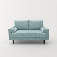 Mierei Square Arm Living Room Loveseat