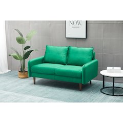 Jadier Velvet Living Room Loveseat