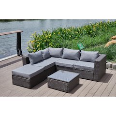 Nazimi 86'' Outdoor Patio Sectional