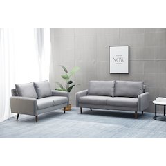 Jadier Velvet 2-piece Living Room Set