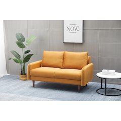 Jadier Velvet Living Room Loveseat