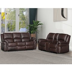 Dontiavion 2-Piece Faux Leather Living Room Set