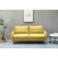 Jadier Velvet Living Room Sofa