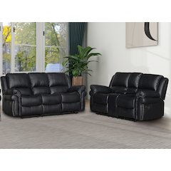 Dontiavion 2-Piece Faux Leather Living Room Set