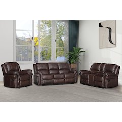 Dontiavion 3-Piece Faux Leather Living Room Set