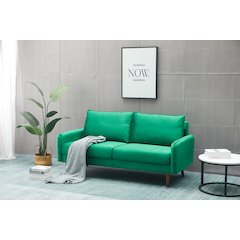 Jadier Velvet Living Room Sofa