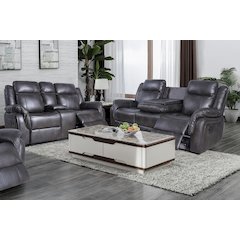 Dontiavion 2-Piece Faux Leather Living Room Set
