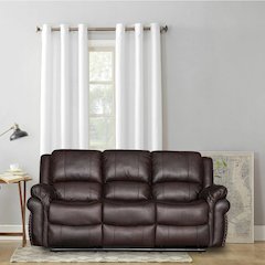 Dontiavion Faux Leather Living Room Sofa
