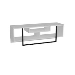 Asal 47'' Tv Stand - White & Black