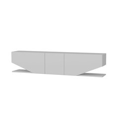 Incia 71'' Tv Stand  - Gloss White