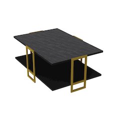 Polka Coffee Table-Bendire Black