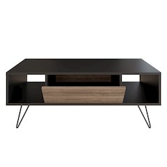 Mistico Coffee Table - Black & Walnut
