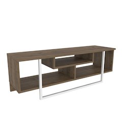 Asal 47" Tv  Stand - Walnut White