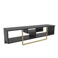 Asal 59" Tv Stand - Bendire Gold