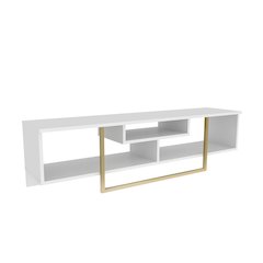 Asal 59" Tv Stand - White Gold