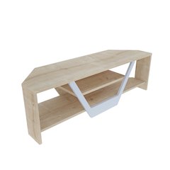 Sares Tv Stand - Sapphire Oak White