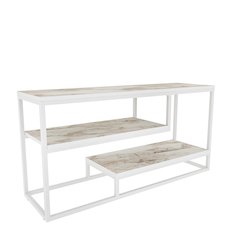Lorin Tv Stand - Ephesus White