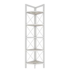 Remo Corner Bookshelf - Ephesus White