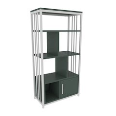 Valero Bookcase Silva White