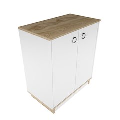 Nuanse Cabinet White Oud Oak