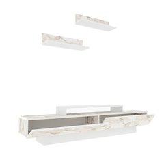 Lusi Tv Stand - Ephesus White