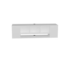 Paldi Floating Tv Stand-White