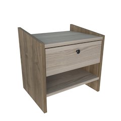 Berlin Nightstand Walnut Cordoba
