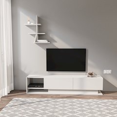 Liza Tv Stand White