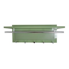 Esyspot Metal Powder Coating Hook Wall Mounted With Shelf