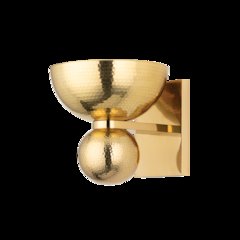 Catania Wall Sconce, Vintage Brass