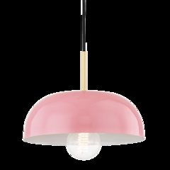 Avery Pendant, Aged Brass