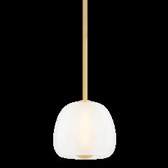 Scranton Pendant, Aged Brass