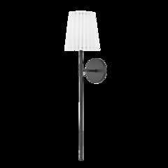 Demi Wall Sconce, Soft Black