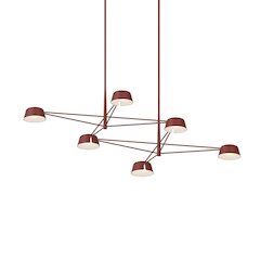 Ray Chandelier, Oxide Red