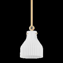 Corinthia Pendant, Aged Brass