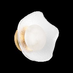 Almandine Wall Sconce, Vintage Gold Leaf