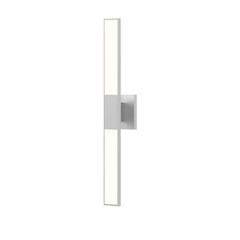 Planes Wall Sconce, Bright Satin Aluminum